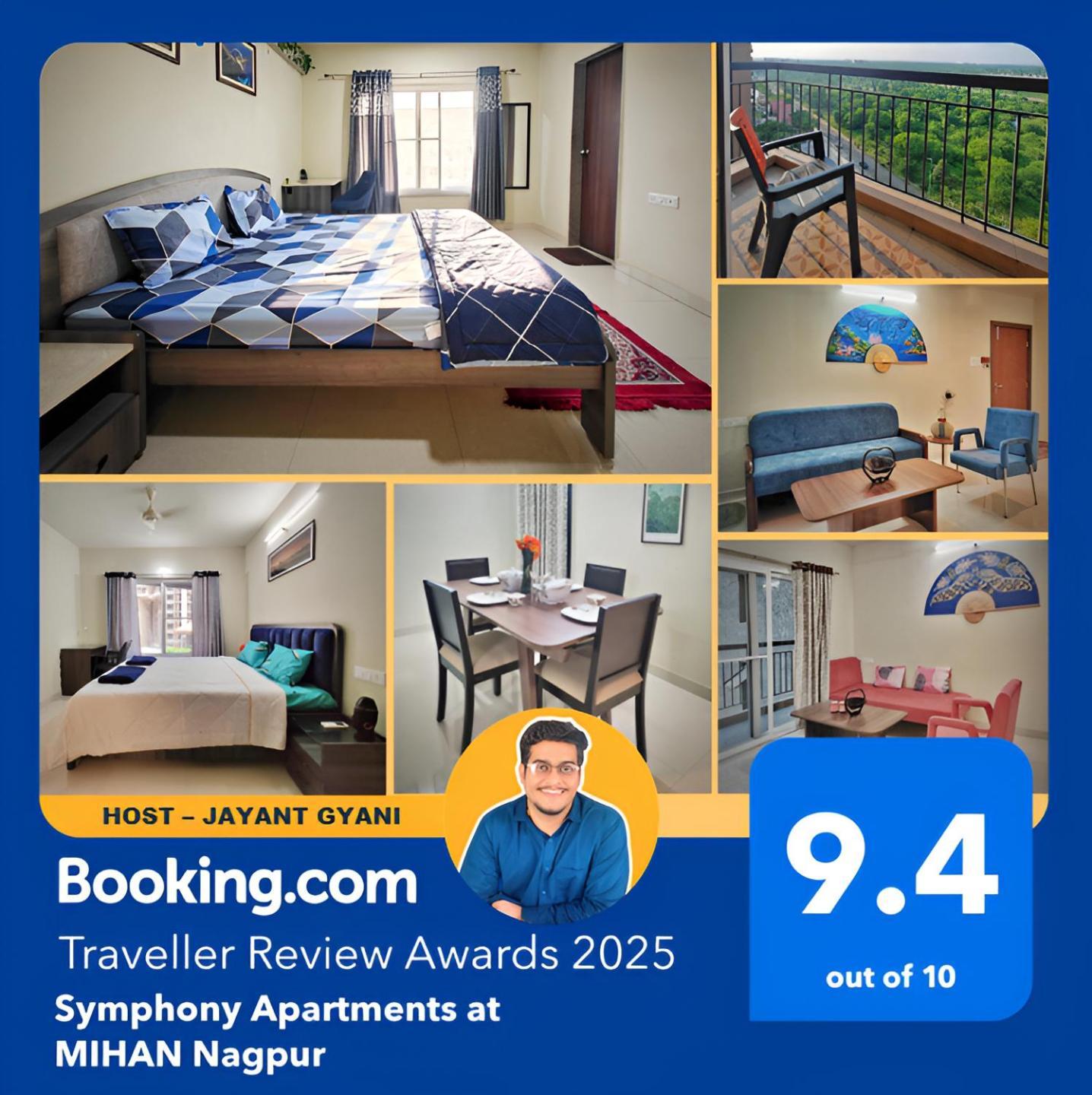 Symphony Apartments At Mihan Nágpur Exteriér fotografie